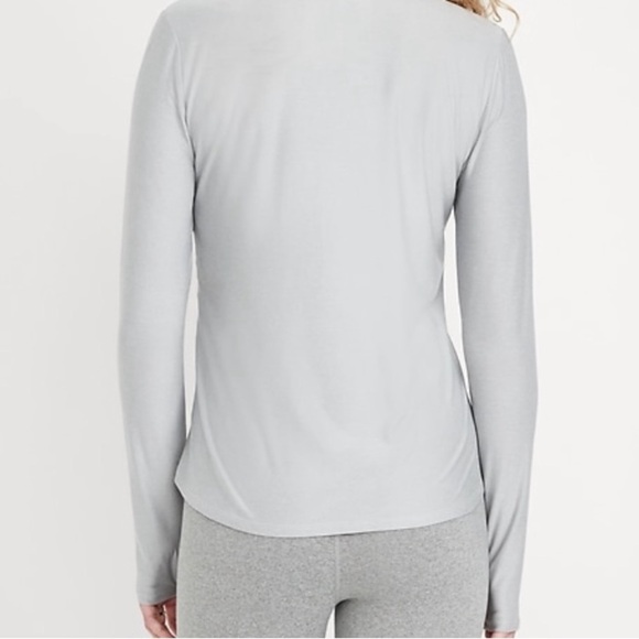 Light Blue Active Base Layer Long Sleeve Top NEW - Picture 5 of 12